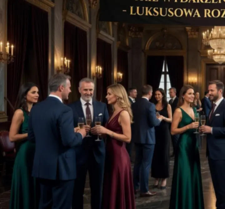 Galeria zdjęć z eleganckich eventów korporacyjnych w stylu casino.