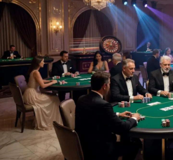Zbiór zdjęć z realizacji pokerowych eventów MAJESTIC MARVEL s.r.o. Events