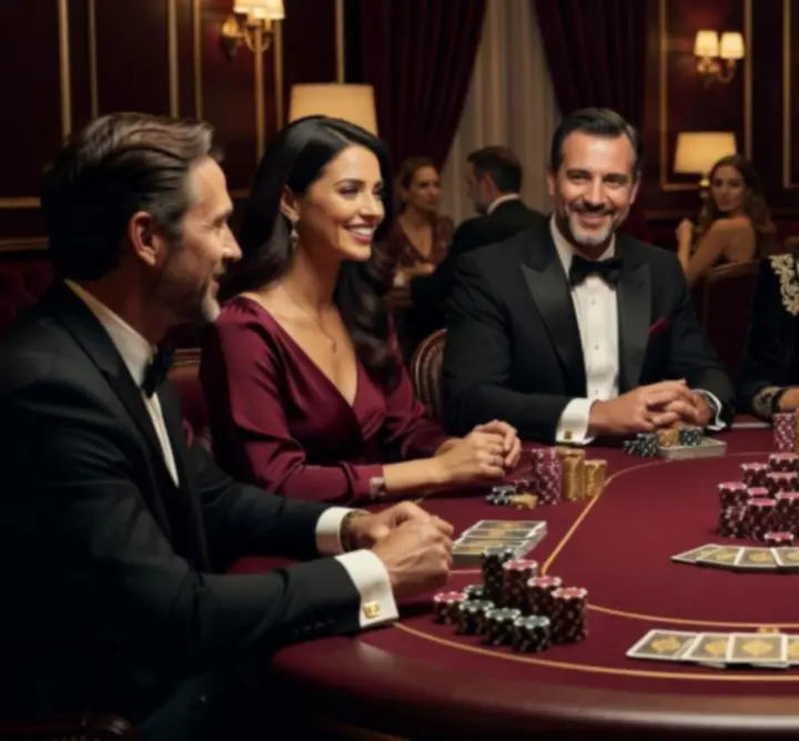 Goście podczas wieczoru pokerowego MAJESTIC MARVEL s.r.o. Events